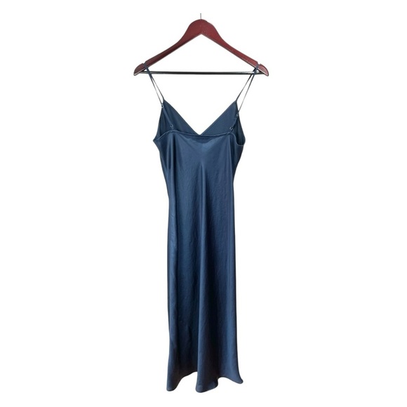 Wilfred Blue Only Slip Cami Midi Dress Size S - Picture 5 of 10